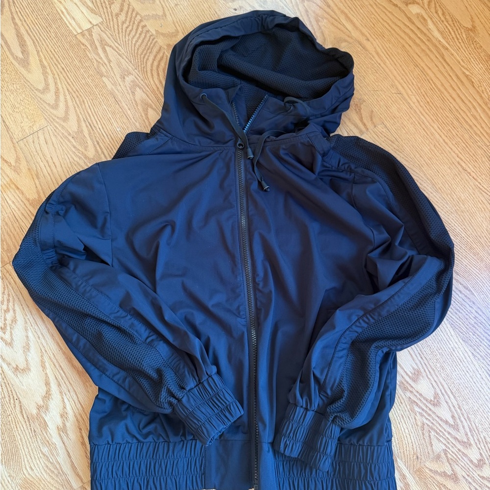 Blanc Noir women’s black Windbreaker